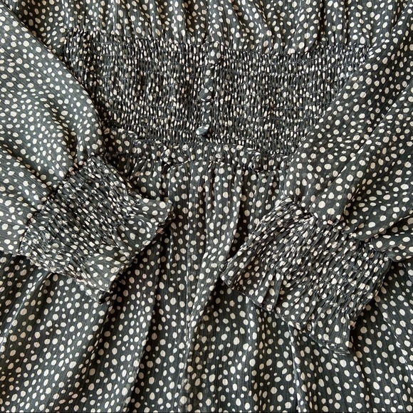 Zara Chiffon Polka Dots Tunics  Mini Dress - Picture 9 of 15